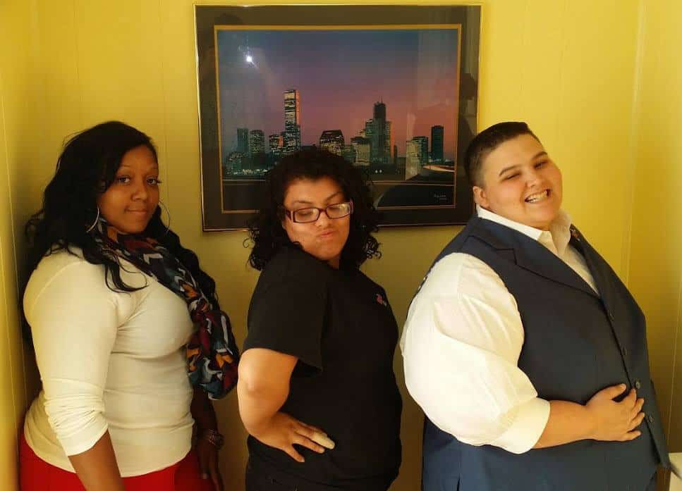 Houston Answering Service, three diverse receptionists