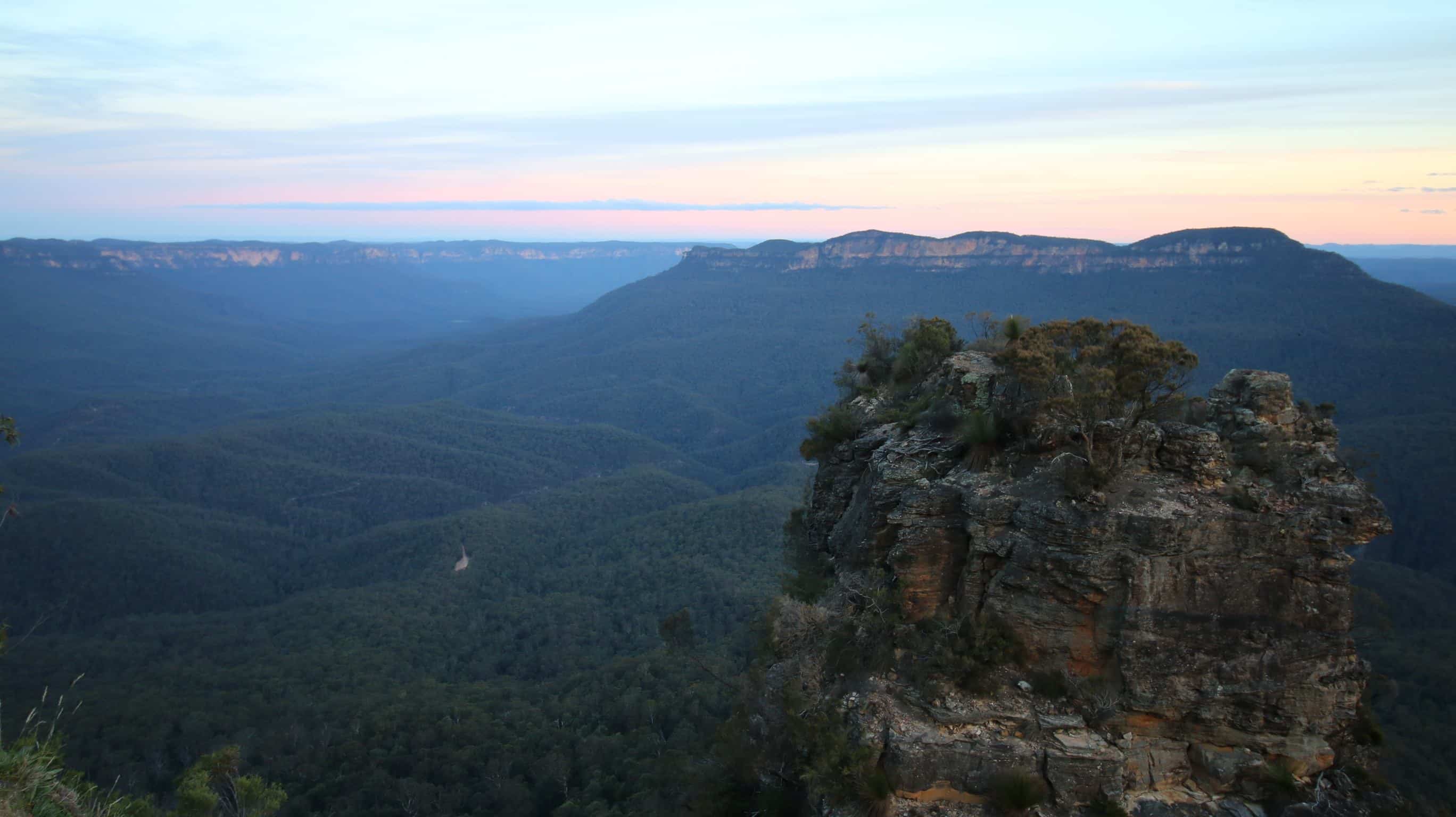 Paid time off in the Blue Mountains of Australia